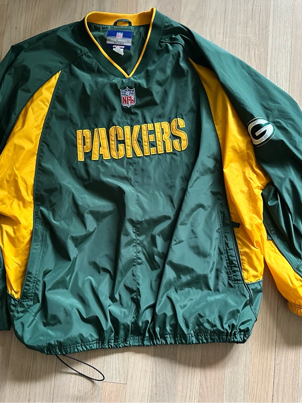 Reebok Green Bay Packers Pullover Jacket